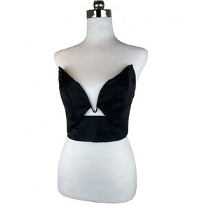 Zimmerman Elegant Black Strapless Top